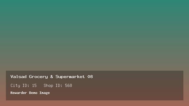 Valsad Grocery & Supermarket 08