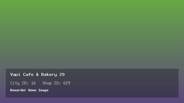 Vapi Cafe & Bakery 29