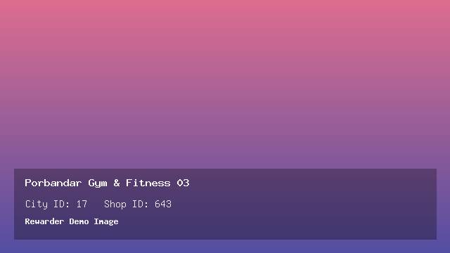 Porbandar Gym & Fitness 03