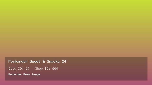 Porbandar Sweet & Snacks 24