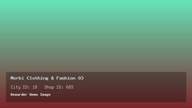 Morbi Clothing & Fashion 03