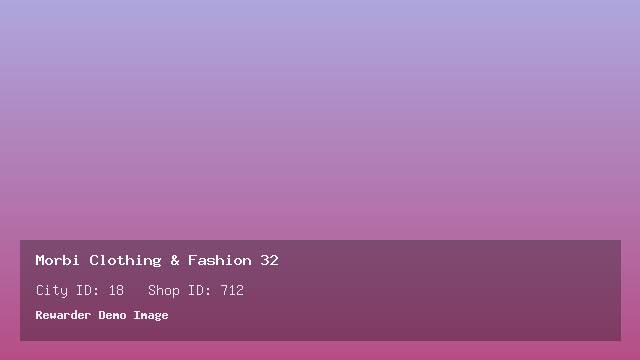 Morbi Clothing & Fashion 32