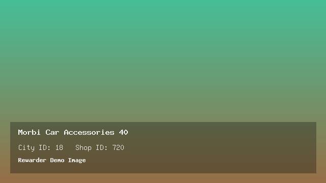 Morbi Car Accessories 40