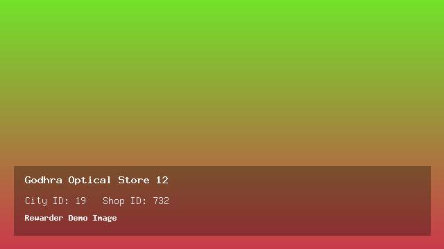 Godhra Optical Store 12