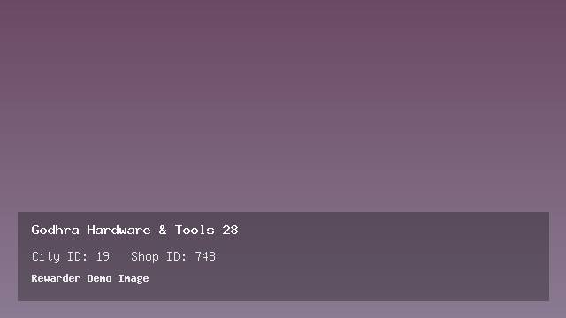 Godhra Hardware & Tools 28