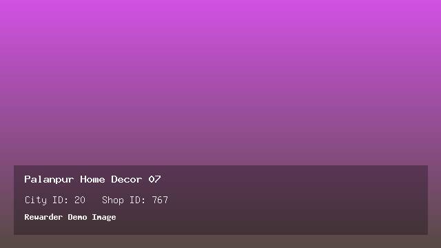 Palanpur Home Decor 07