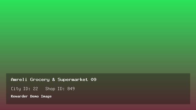 Amreli Grocery & Supermarket 09