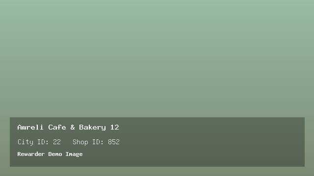 Amreli Cafe & Bakery 12