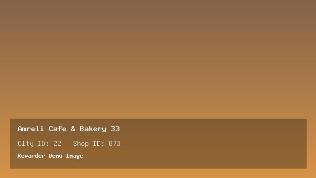 Amreli Cafe & Bakery 33