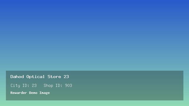 Dahod Optical Store 23