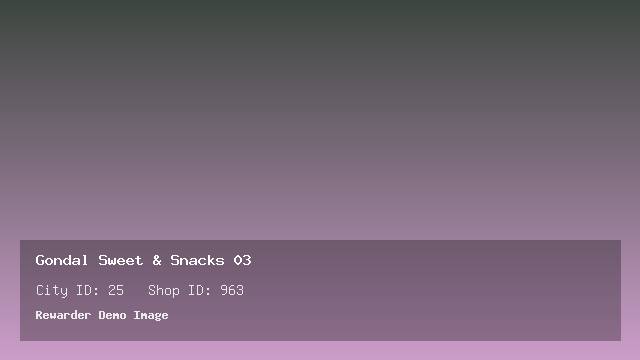 Gondal Sweet & Snacks 03