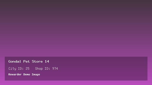 Gondal Pet Store 14